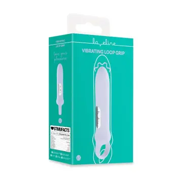Loveline Loop Grip Vibrating Bullet Lavender, 10 Functions | Dark-Ink