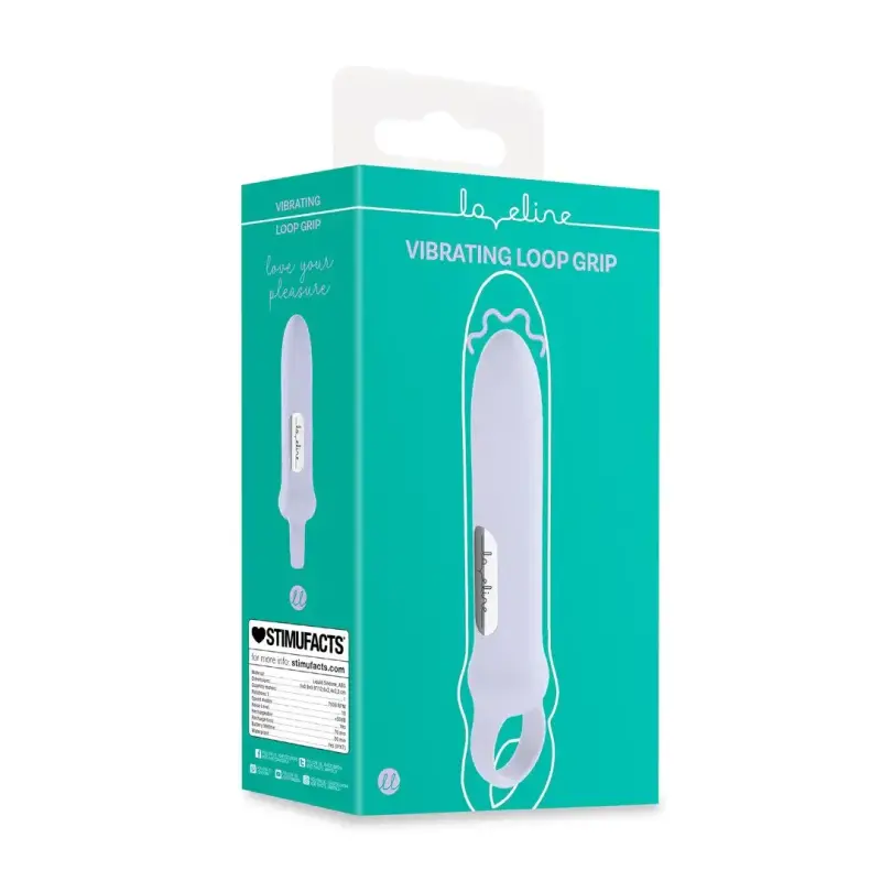 Loveline Loop Grip Bullet-Vibrator Lavender, 10 Funktionen | Dark-Ink