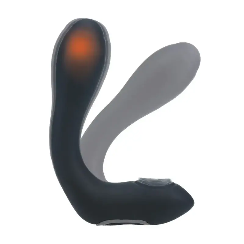Masajeador próstata LEVELZ tapping calor vibración flexible | Dark-Ink