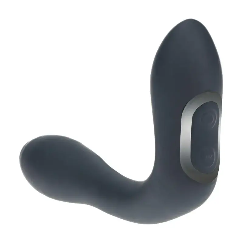 Masajeador próstata LEVELZ tapping calor vibración flexible | Dark-Ink