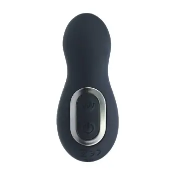 LEVELZ Prostata-Massager Silikon Thrusting 10 Modi schwarz | Dark-Ink