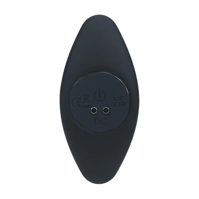 LEVELZ Tri Bulb Vibro-Analplug Silikon drei Stufen schwarz | Dark-Ink