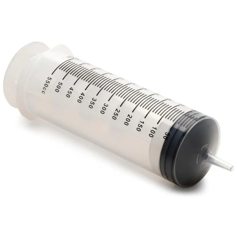 Syringe with tube - 550 ml