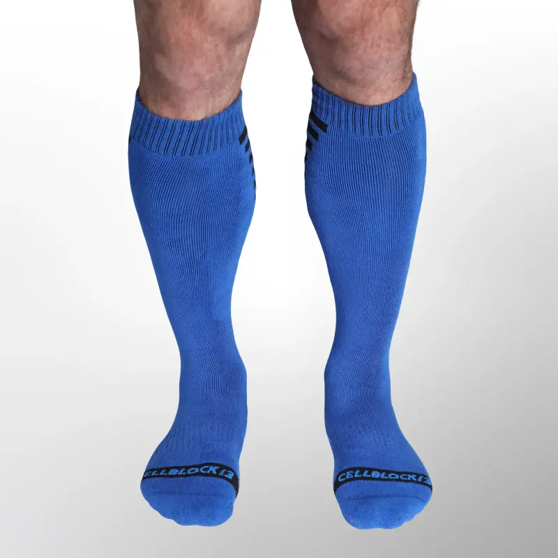 Chaussettes hautes Iron Grip CB13, grip genou, 4 coloris | Dark-Ink