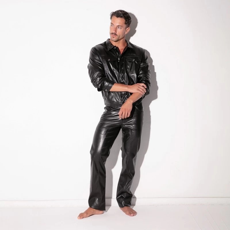 SF LEATHERETTE JACKET 47887