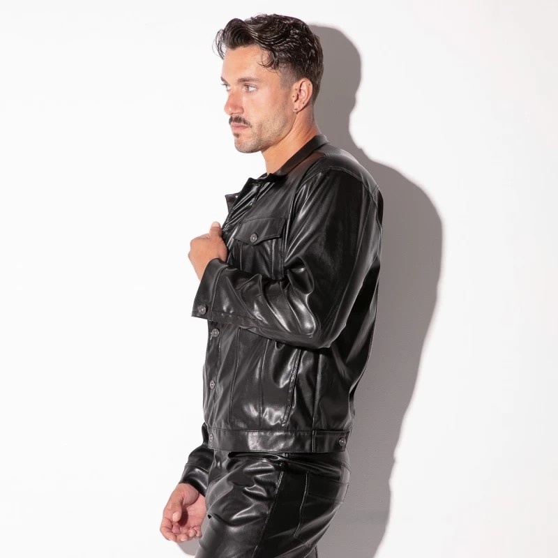 SF LEATHERETTE JACKET 47889