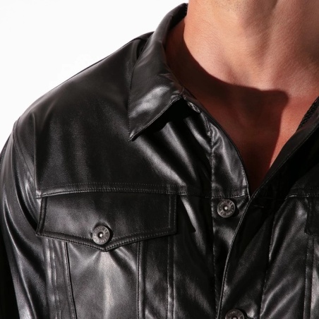 SF LEATHERETTE JACKET 47892