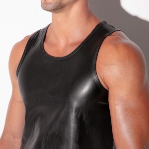 SF LEATHERETTE TANK TOP 47914