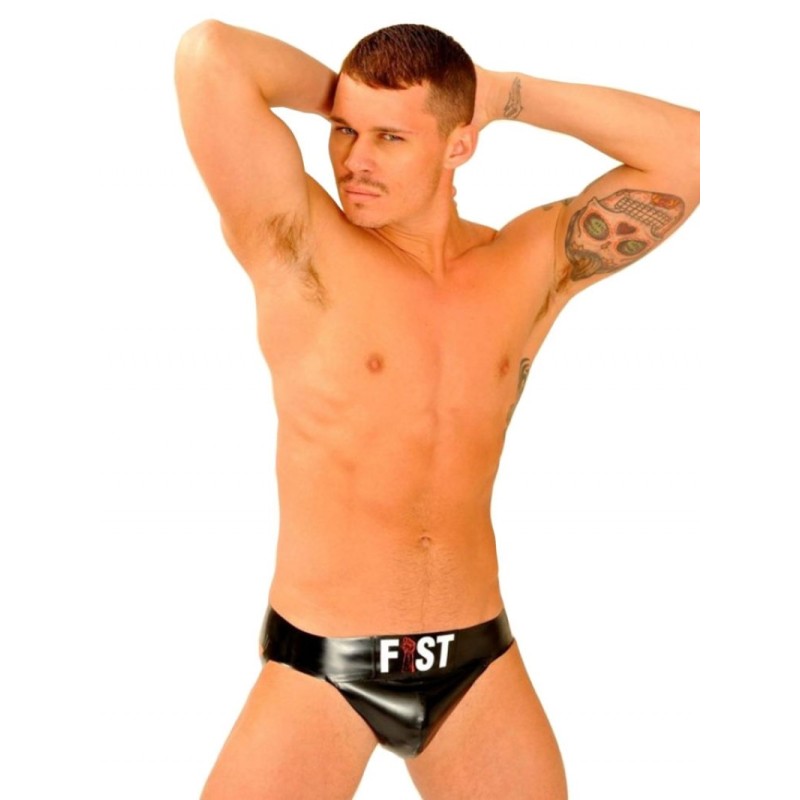 Fist rubber jock front logo