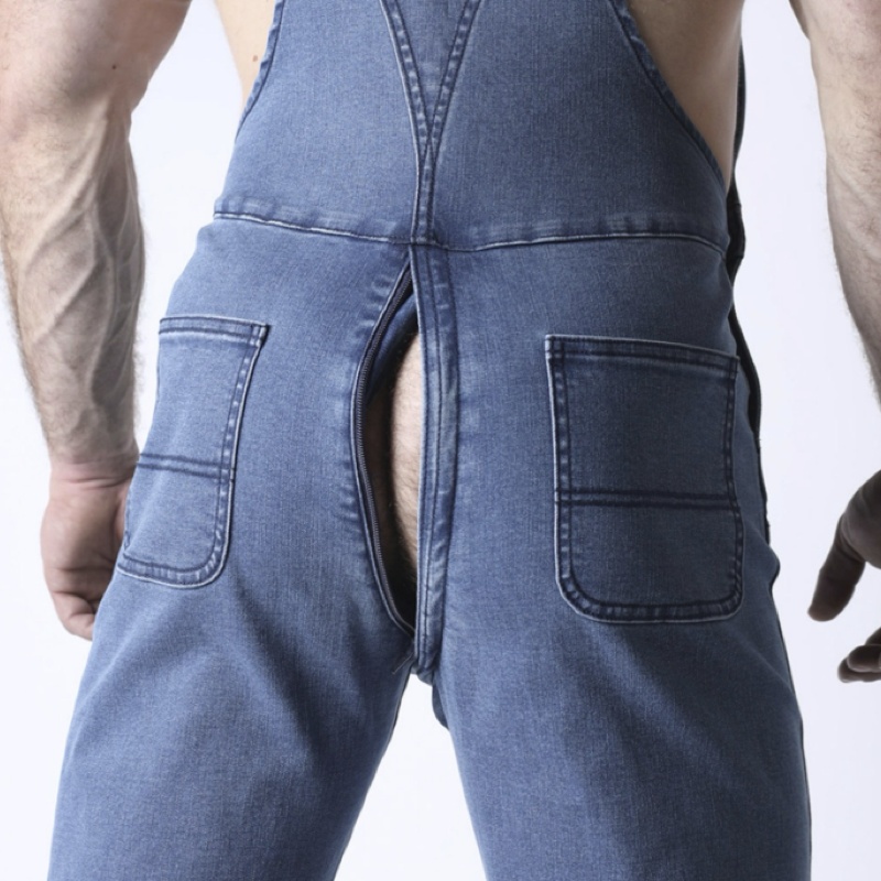 Axel Denim Overalls Black Denim 48021