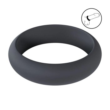 Wide o silicone cockring
