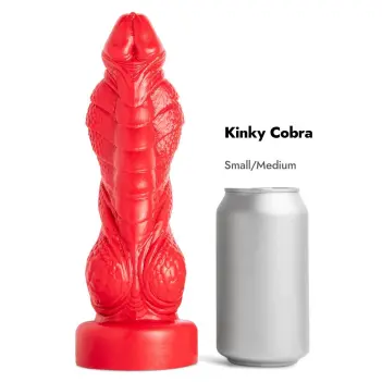 Kinky Cobra Hankey's Toys, dildo fantasy, nudo, 4 tallas | Dark-Ink