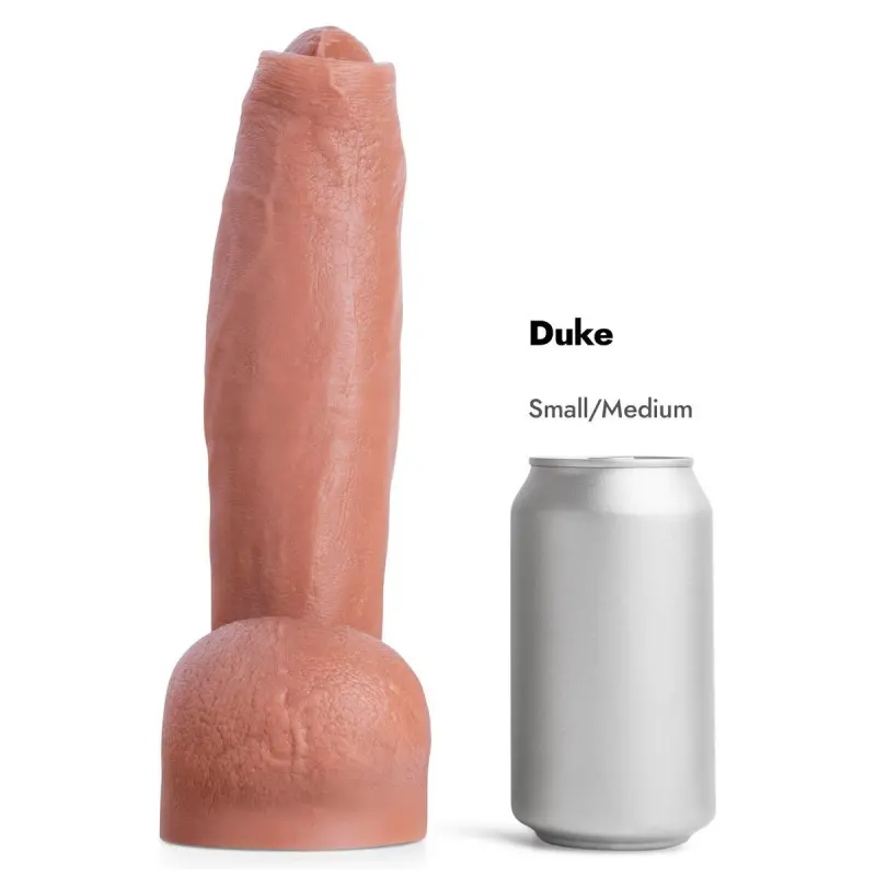 Dildo realista no circuncidado Duke Hankey's Toys, 4 tallas | Dark-Ink