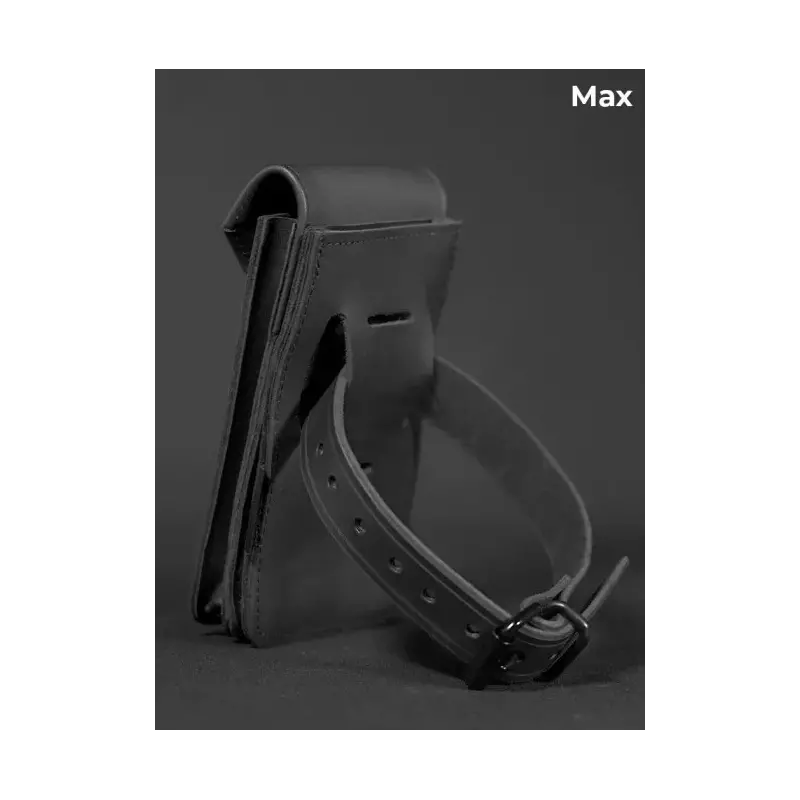Funda para teléfono Mr S Leather, 2 tamaños | Dark-Ink