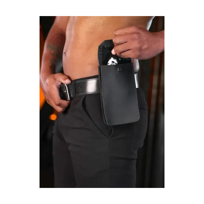 Funda para teléfono Mr S Leather, 2 tamaños | Dark-Ink