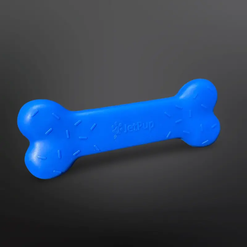 Chew Toy os JetPup en silicone alimentaire, 8 coloris | Dark-Ink