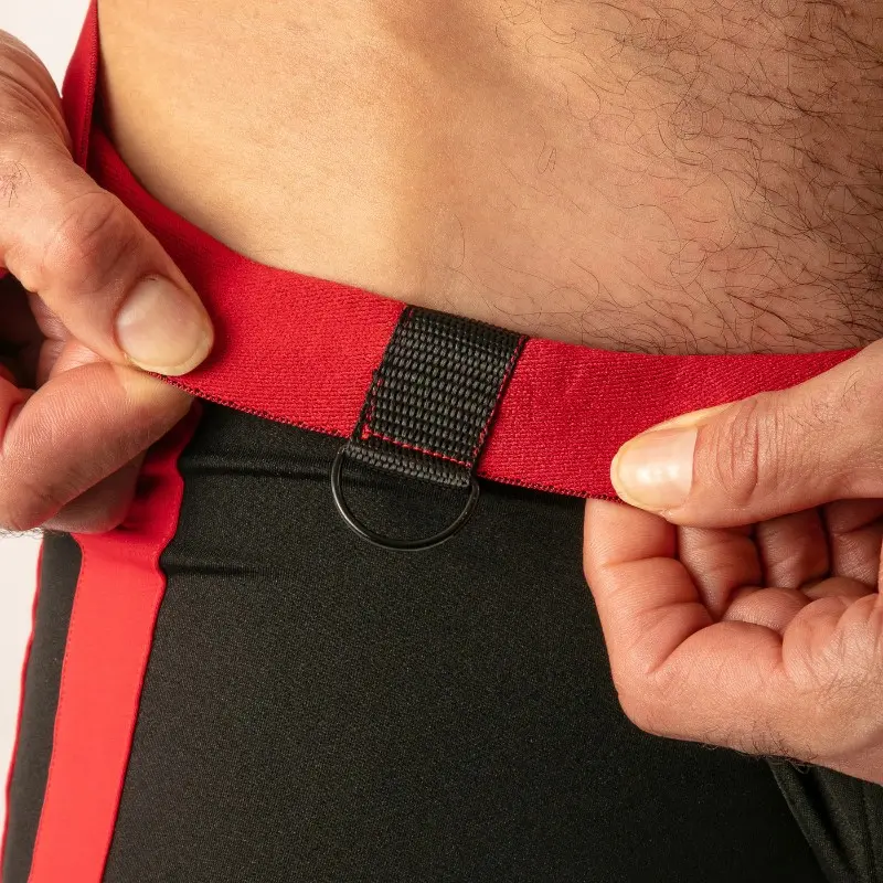 Locker Gear Open Access Fetisch Trunk, Rücken-Zip | Dark-Ink
