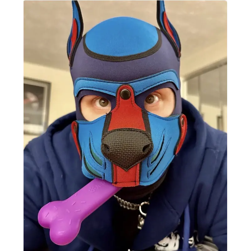 Chew Toy os JetPup en silicone alimentaire, 8 coloris | Dark-Ink