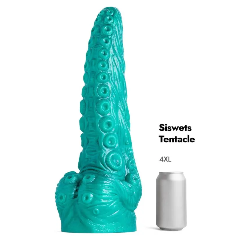 Dildo tentáculo Siswet's Tentacle Hankey's Toys, Vac-U-Lock | Dark-Ink