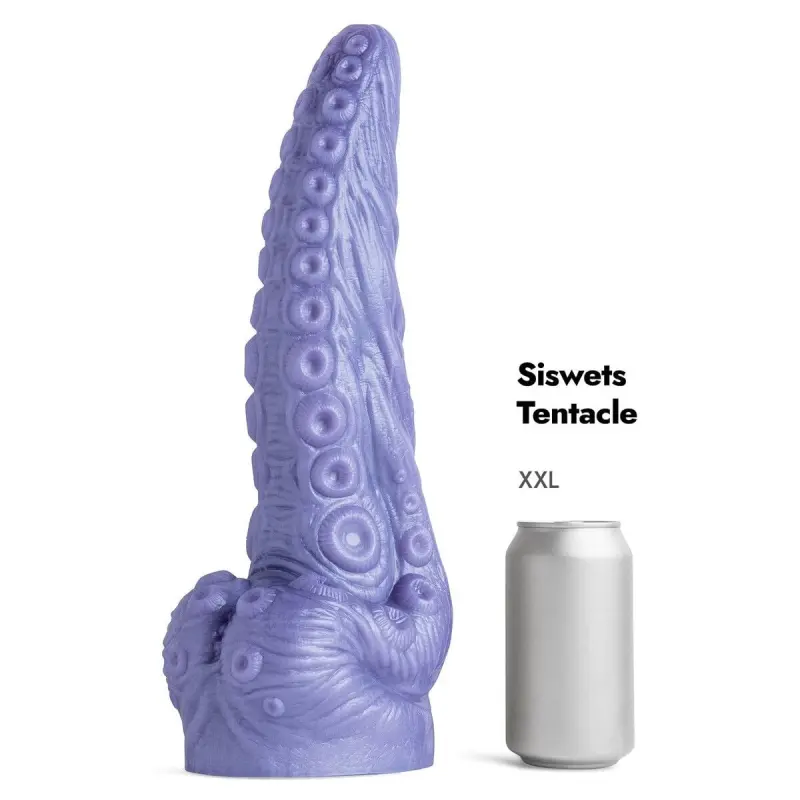 Dildo tentáculo Siswet's Tentacle Hankey's Toys, Vac-U-Lock | Dark-Ink