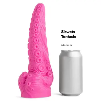 Dildo tentáculo Siswet's Tentacle Hankey's Toys, Vac-U-Lock | Dark-Ink