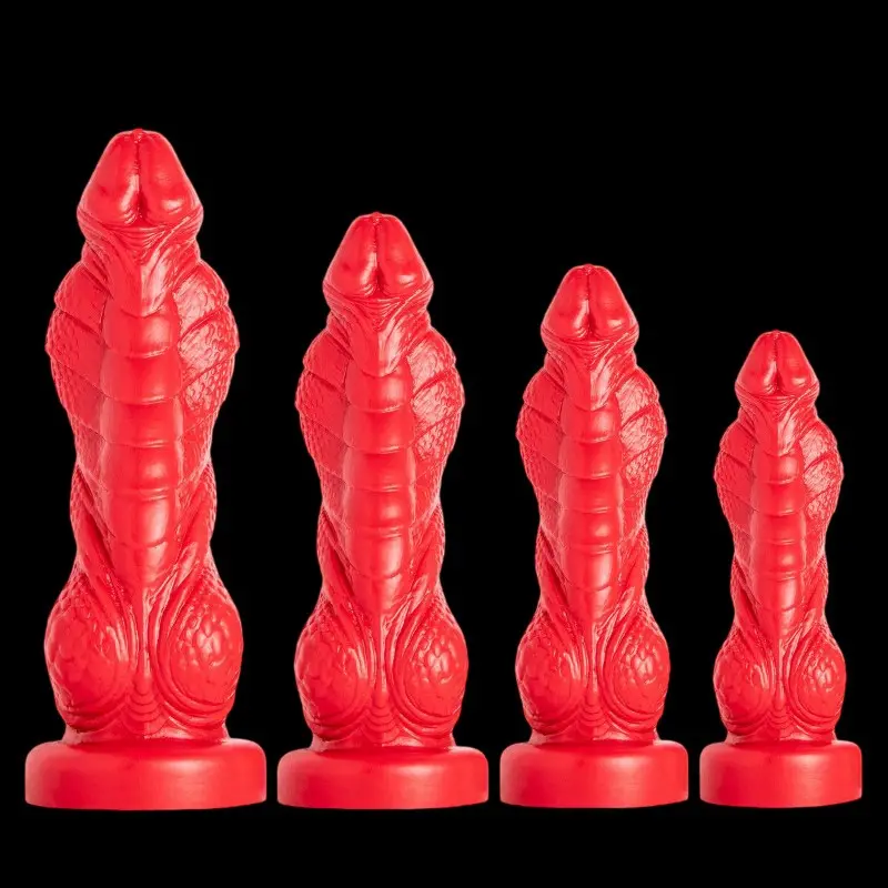 Kinky Cobra Hankey's Toys, dildo fantasy, nudo, 4 tallas | Dark-Ink