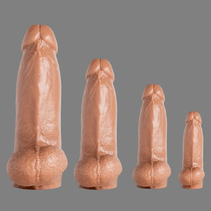Dildo monster Axel Hankey's Toys, 4 tallas hasta XXXL | Dark-Ink