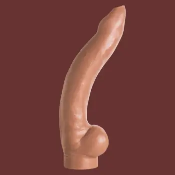 Hankey's Toys XXXCalibur realistischer Dildo, 3 Größen | Dark-Ink