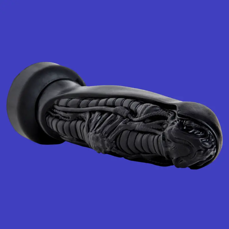 Hankey's Toys Alien Breeder Fantasy Dildo, 4 Größen | Dark-Ink