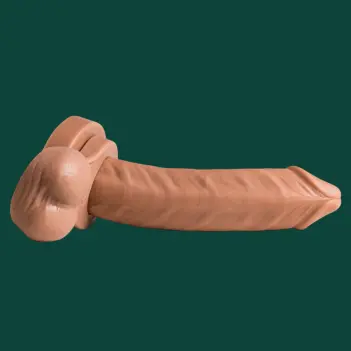 Dildo Anaconda Hankey's Toys, sección oval no cilíndrica | Dark-Ink