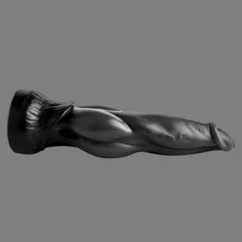 Hankey's Toys Beowulf Fantasy Dildo, canine knot 4 sizes | Dark-Ink