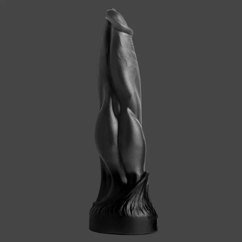 Hankey's Toys Beowulf Fantasy Dildo, canine knot 4 sizes | Dark-Ink