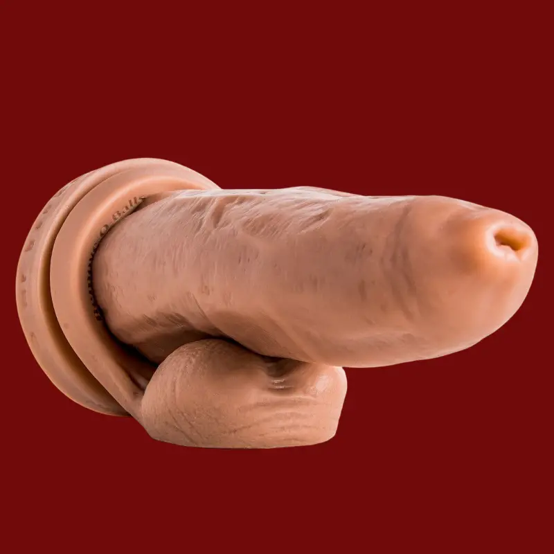 Dildo réaliste Can Opener Uncut Hankey's Toys, 28 cm | Dark-Ink