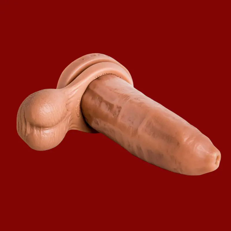 Dildo Can Opener Uncut Hankey's Toys, 28 cm insertable | Dark-Ink