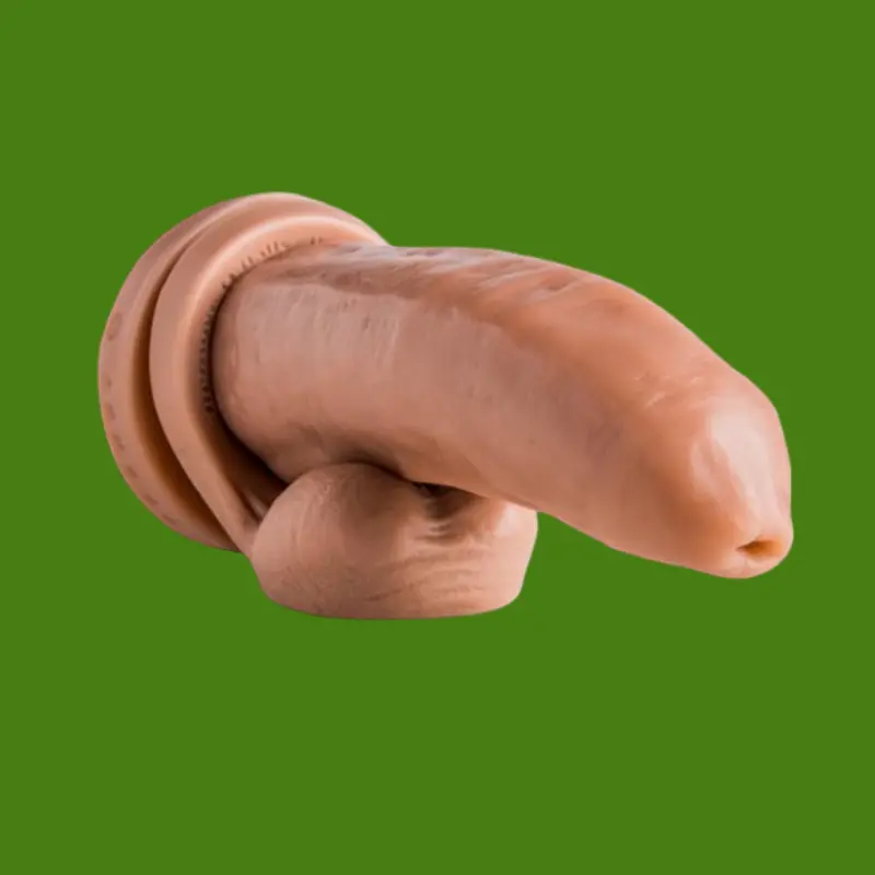 Dildo réaliste Can Opener Uncut Hankey's Toys, 28 cm | Dark-Ink