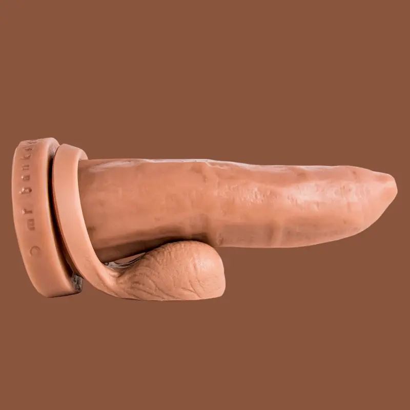 Dildo Can Opener Uncut Hankey's Toys, 28 cm insertable | Dark-Ink