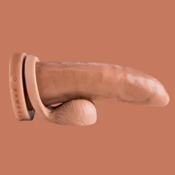 Can Opener Uncut Dildo by Hankey's Toys, 11.25" insertable | Dark-Ink