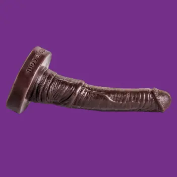 Hankey's Toys Centaur Fantasy Dildo, Präputialring 4 Größen | Dark-Ink