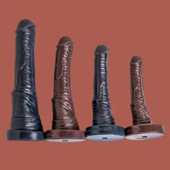 Dildo fantasy Centaur Hankey's Toys, anillo prepucial | Dark-Ink