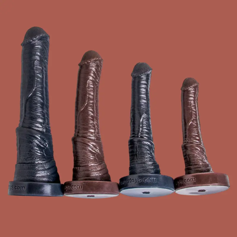 Dildo fantasy Centaur Hankey's Toys, anneau préputial | Dark-Ink