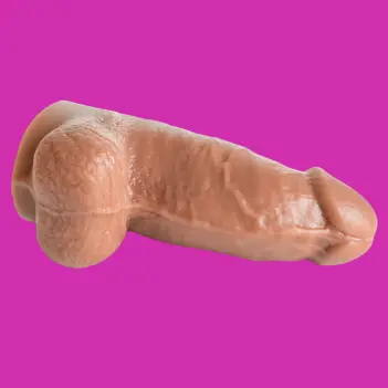 Dildo realista Clyde Hankey's Toys, Vac-U-Lock 2 tallas | Dark-Ink