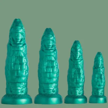 Dildo fantasy Cockadile Hankey's Toys, escamas reptil | Dark-Ink