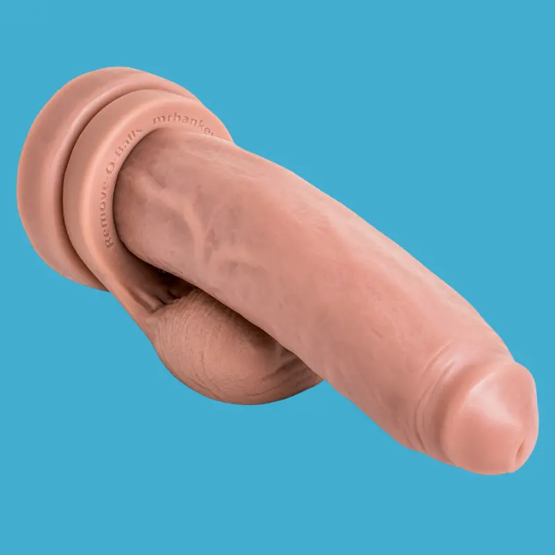 Hankey's Toys Cruiser Realistic Dildo, Vac-U-Lock ready | Dark-Ink