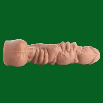 Dildo fisting Dana's Grip Hankey's Toys, dos manos + eje | Dark-Ink