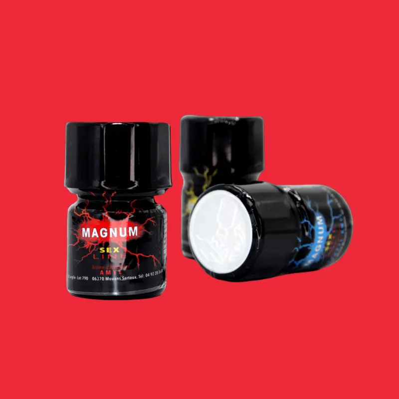 Poppers Sexline Magnum Red Amilo 15ml, boca extra ancha | Dark-Ink