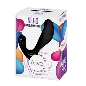 Al Nero Butt Plug ALIVE BDSM, Silicone Body & ABS Base | Dark-Ink