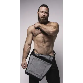 CB13 Axel Jeans-Latzhose, Rückenreißverschluss | Dark-Ink