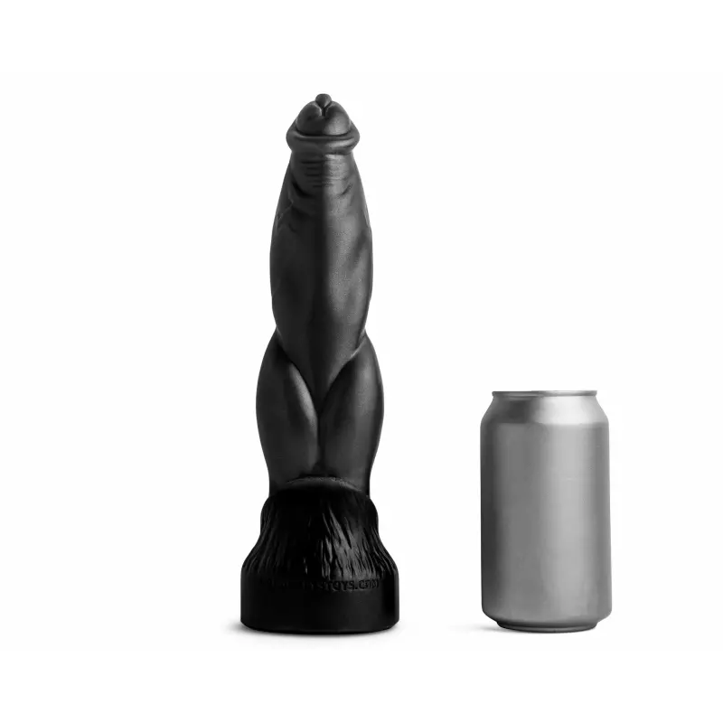 Hankey's Toys Beowulf Fantasy Dildo, canine knot 4 sizes | Dark-Ink