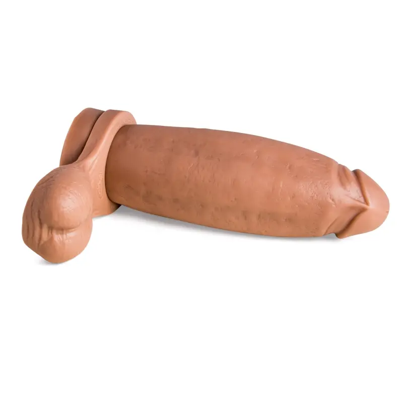 Gode réaliste Boss Hogg Hankey's Toys, Vac-U-Lock 5 tailles | Dark-Ink