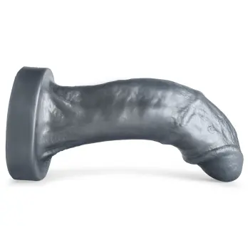 Hankey's Toys Captain's Hook Prostate Dildo, extreme curve | Dark-Ink